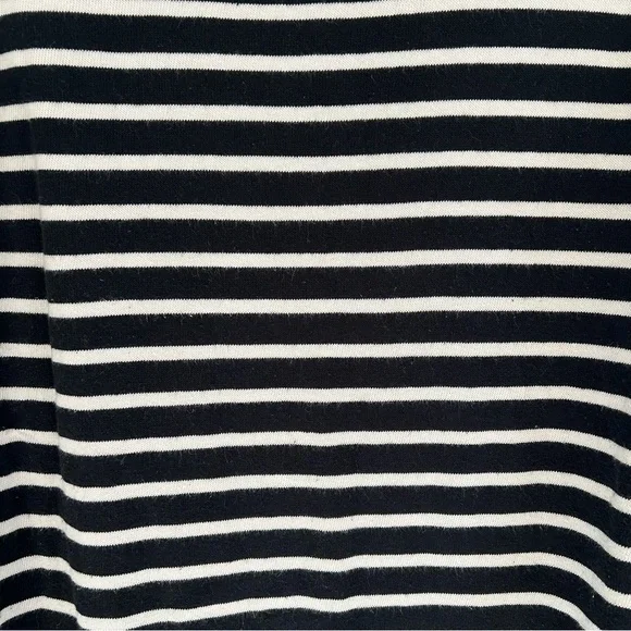 Zara Sweater Dress Striped Long Sleeves Black and White Size Small - Picture 4 of 15